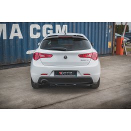 Диффузор заднего бампера на Alfa Romeo Giulietta рестайл